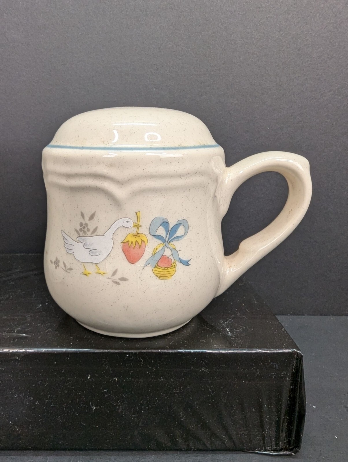 Inter-national Tableworks Stoneware Marmalade Creamer Jug and Pepper Shaker