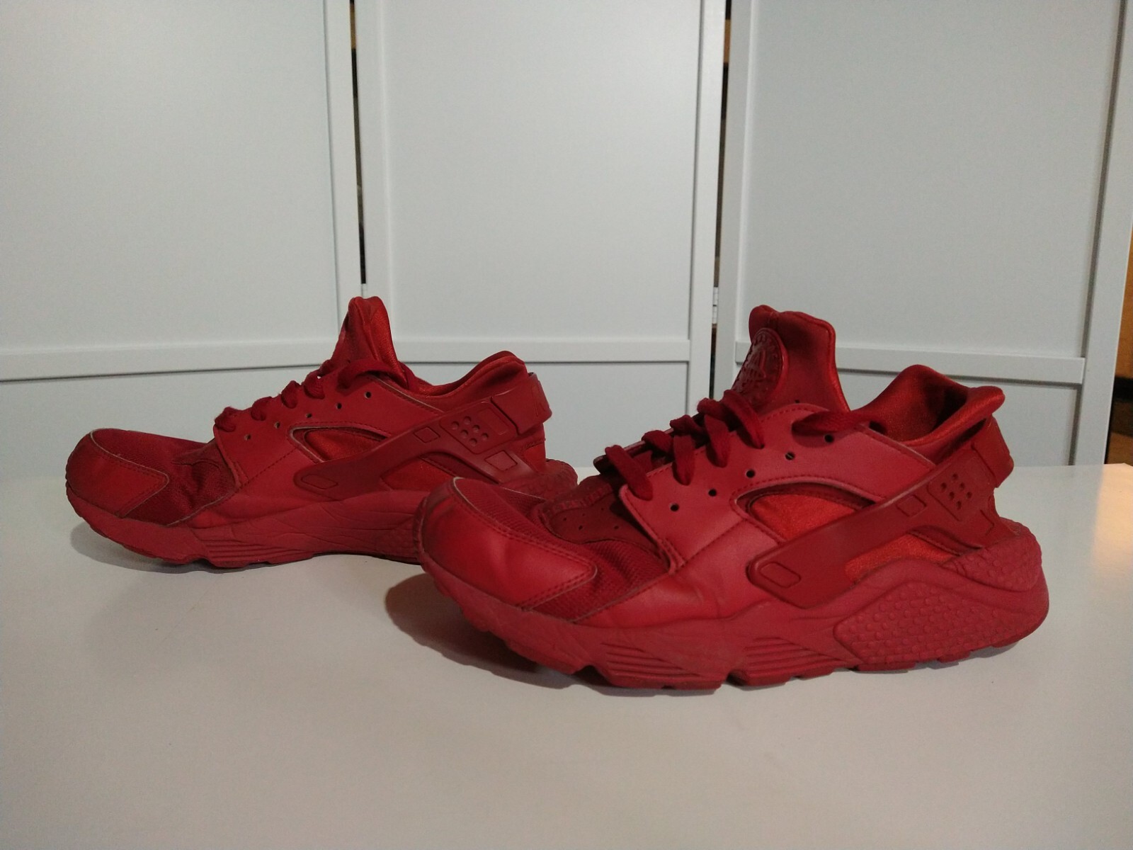 Size 11 - Nike Air Huarache Triple Red 