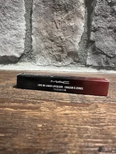 MAC Love Me Liquid Lipcolour~ #486 Marrakesh Me Later (Deep Burnt Orange)~nwb