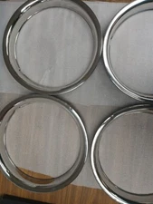 TRIM RINGS CHROME 15" SET OF 4 2" DEEP