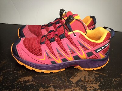 Salomon XAPRO 185430 Women's Size 4 Pink Red Purple Running Shoe
