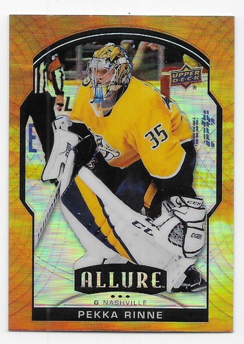 20/21 UPPER DECK ALLURE SUNSET PARALLEL Hockey (#1-100) U-Pick From List - Picture 4 of 98