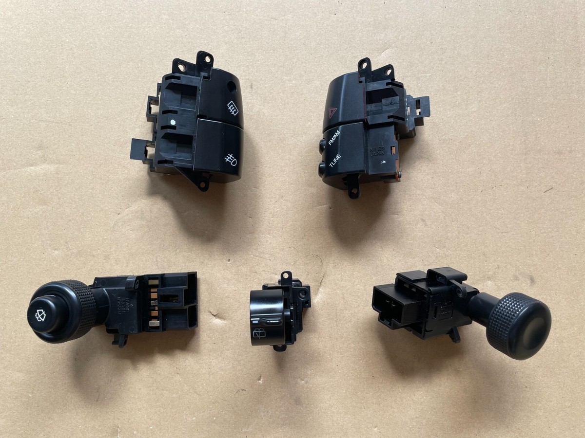 NISSAN SKYLINE R32 GTR BNR32 Switch Panel Set(Hazard/Radio/Demist