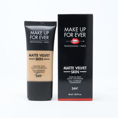 Make Up For Ever Matte Velvet Skin Full Coverage Foundation 24 H 1.01oz Y345 New