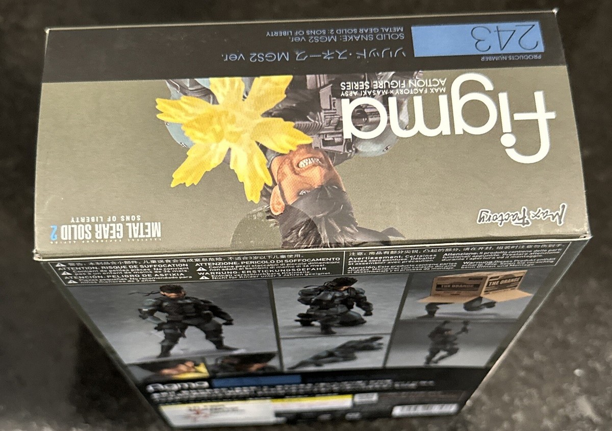Figma 243 Metal Gear Solid 2: Sons of Liberty Solid Snake MGS2 ver