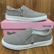 KENSIE Women's Soren Slip-on Casual Sneaker Shoes ~ Taupe ~ Sizes & Condition