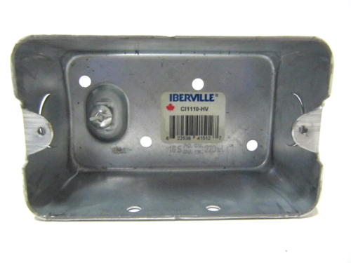 (LOT OF 50, NEW) Thomas&Betts / Iberville 347V Utility Box CI1110-HV - Picture 5 of 9