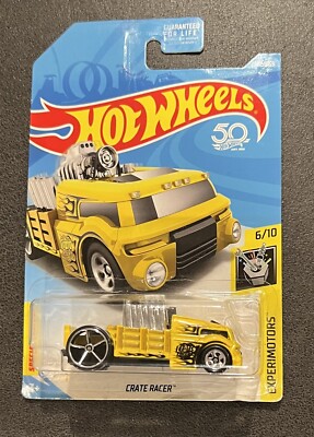 Hot Wheels Experimotors 6/10 Crate Racers  New 2018