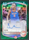 2025-26 Bowman Boopie Miller Chrome Auto Reptilian Green Refractor /99 1st DD5