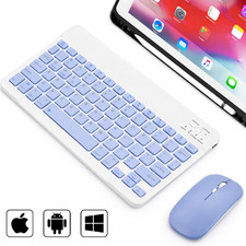Cordless Wireless Keyboard Ultra Slim Mouse Set Combo For MAC PC Laptop