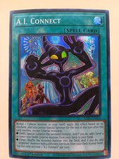Yugioh! A.I. Connect - ALIN-EN054 - Super Rare - 1st Edition Near Mint, English