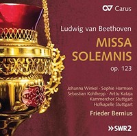 Sophie Harmsen - Ludwig Van Beethoven Missa Solemnis Op. 123 - Cd - G4Z