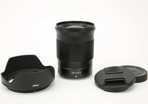 Nikon NIKKOR Z 24mm f/1.8 S Z-Mount Prime Wide-Angle Lens / FX Format - Black
