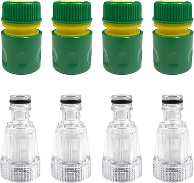#ad 8 Pack 3 4 Inch Pressure Washer Garden Hose Adapter Pressure Washer Accessories $10.74