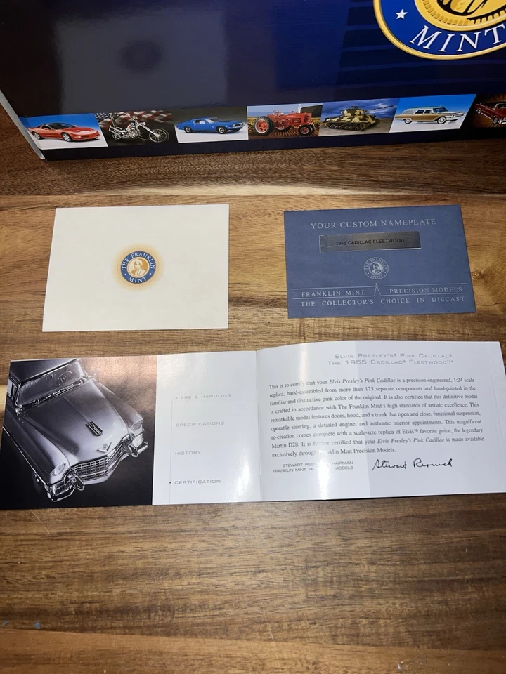 Elvis Presley’s Pink Cadillac 1955 Franklin Mint Precision Models Foto 2 de 4