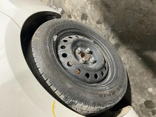 Used Wheel fits: 2016 Kia Rio Canada market 15x5-1/2 steel black Grade A