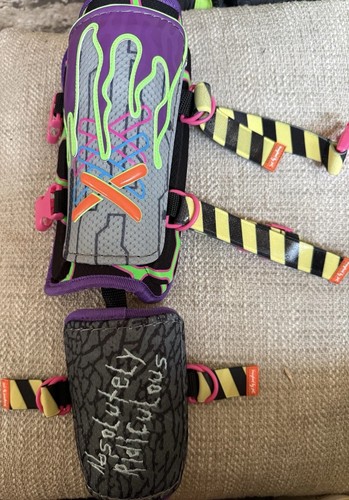 Absolutely Ridiculous adult leg guard We Are Not The Same Jazz