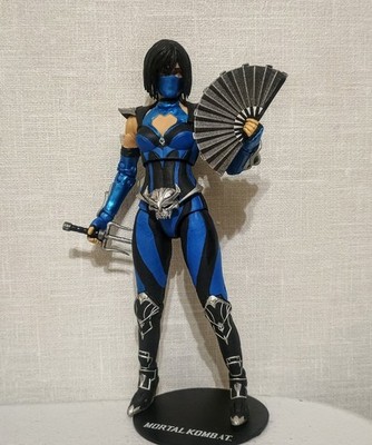 McFarlane Mortal Kombat Klassic Kitana Platinum Edition Fan Upgrade x2 