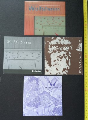 Wolfsheim Fan Set Hamburg Rom Wolfsheim  Aufkleber  Mail Order Peter Heppner 
