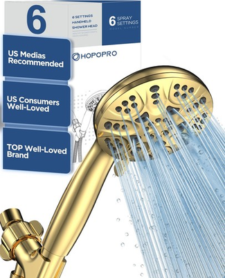 #ad 6Mode High Pressure Handheld Shower Head Set Consumer Reports Recommended Hi... $46.82