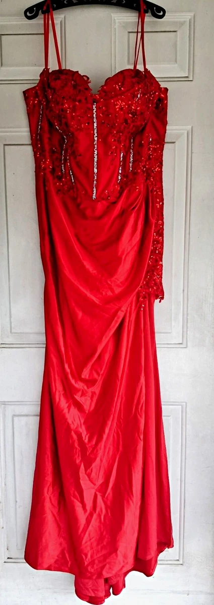 Plus Size Red Formal Dresses products for sale