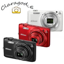 Nikon COOLPIX S6800 Digital Camera 16MP 12xOptical Zoom 1080i HD Video Recording