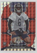 2022 Panini Mosaic Rookies Red Mosaic Prizm Kyler Gordon #384 1j4c
