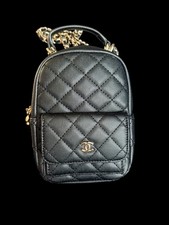 Borsa zaino trucco Chanel VIP omaggio nuovo imballato nero