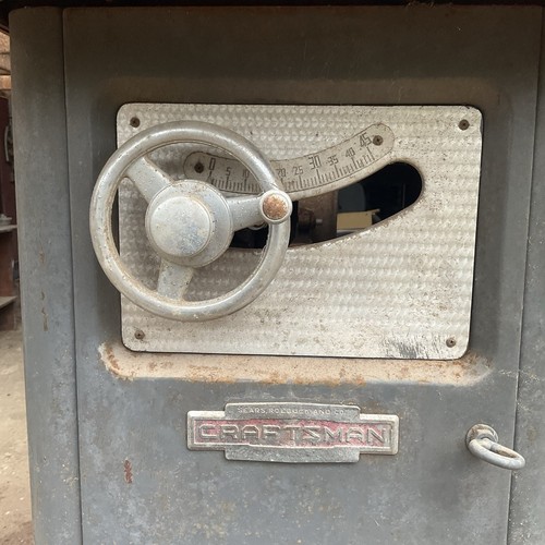 Craftsman Model No. 103.22450 Table Saw ( For Parts Or Restoration) - Bild 3 von 13