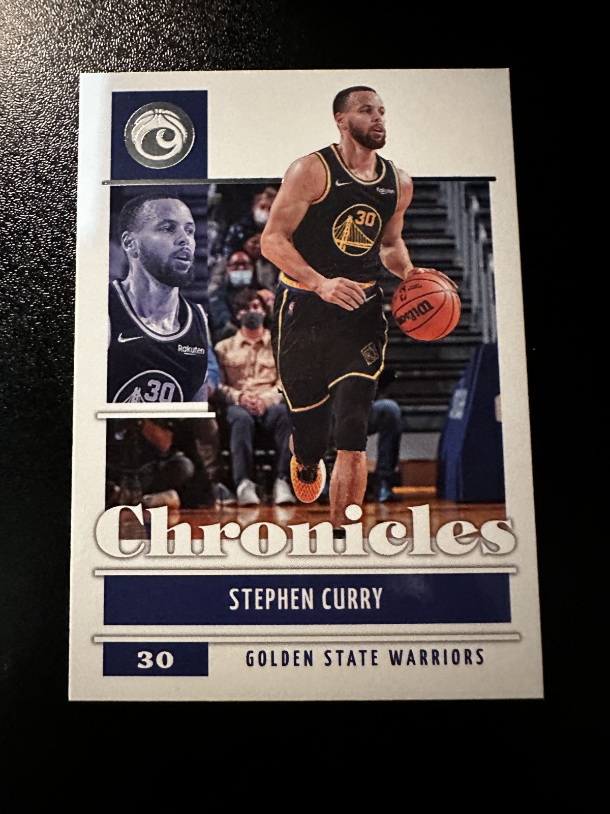 2021-22 Panini Chronicles Base Stephen Curry #3. Warriors