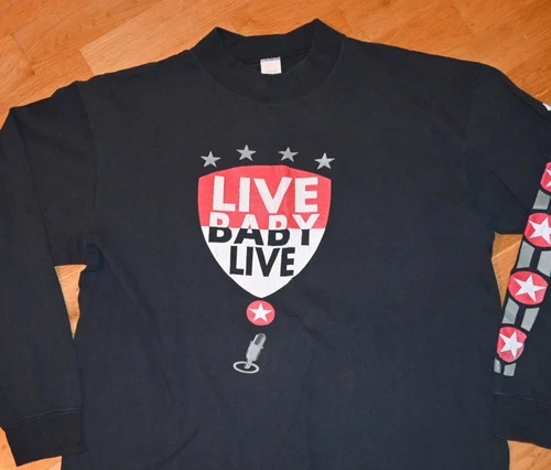 INXS original Rare! 80's 90's concert tee t-shirt 1990s vintage concert t-shirt, vintage, size XL, single stitch, B+ condition