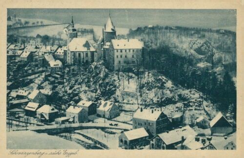 Postcard Schwarzenberg Saxon. Erzgebirge 1912 (No.767)