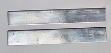 3 x Zinc Electrode Strips 3/4" x 5 1/4" x 3/64" 99.9