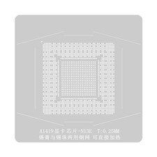 GPU A1419 A13E SRLG4 BGA Reballing Stencil Kit Graphics Chip GPU Paste