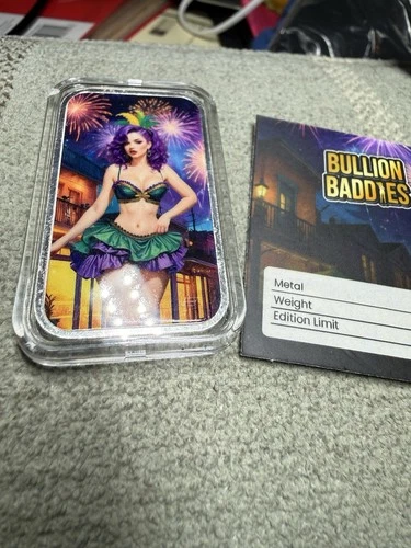 **MARLEE GRAS** Bullion Baddies, Series 3, Nice Edition, **OPENED PACK**