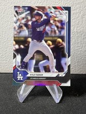 Kyle Tucker 2026 Topps Now Road to Opening Day Aqua Foil /199 #OD-279 Dodgers