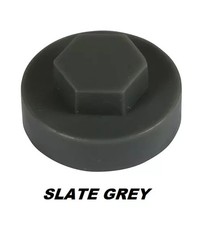 19mm HEXAGONAL HEX TEK SCREW COVER CAPS TO FIT 8mm (5/16") TEK SCREWS UV STABLE