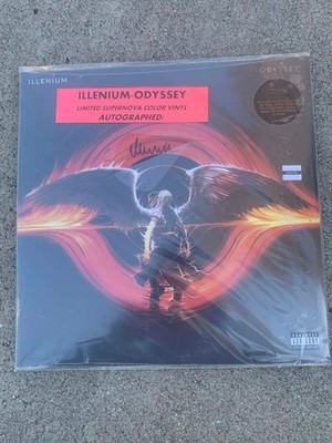 iLLENIUM ODYSSEY SIGNED Vinyl LP Limited Exclusive Twist PLAYMAT +