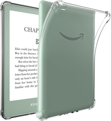 TQQ Clear Case für 6 Amazon Kindle 11. Generation 2024 und 2022 dünn schlank weich