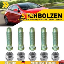 Für Opel 5 set Radmutter & Stehbolzen Für Opel Ampera P12 Zafira C Mokka 9595179