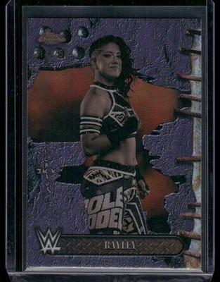 2025 Cactus Jack x WWE -  Bayley #47 Purple Refractor 214/250