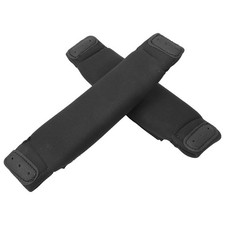 A Pair Of Black Kiteboard Kitesurfing Surf Board Foot Straps Replacement For NY