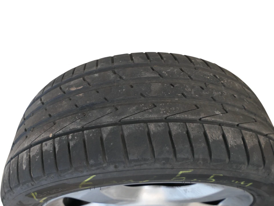 4x Audi A4 A6 Alufelge original 4B0601025AB ET45 235/45 ZR17 Reifen 3-5mm Sommer - Bild 4 von 4