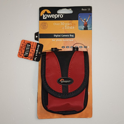 LOWEPRO Digital Camera Bag REZO 15 Brand New Unused Red