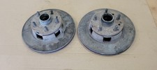 1965-66 Ford Mustang Assembly Line Kelsey Hayes Front Brake Rotors Pair Fomoco