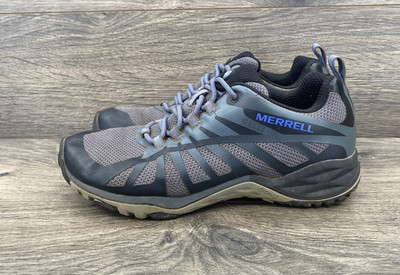 Merrell Siren Edge Q2 Waterproof Hiking Sneakers Shoe Women's Size 6 Gray J77530