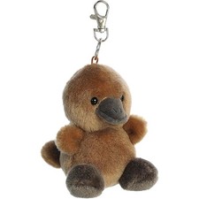 Aurora World Plush - Palm Pals -PATTY PLATYPUS [Clip-On - 4 inch] Stuffed Animal