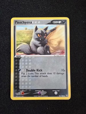 Poochyena 58/108 - Power Keepers - Pokemon Card - NM