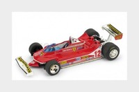 Brumm R578-UPD-2024 Ferrari - F1 312T4 N 12 Winner USA West Gp 1979 Gilles Vill