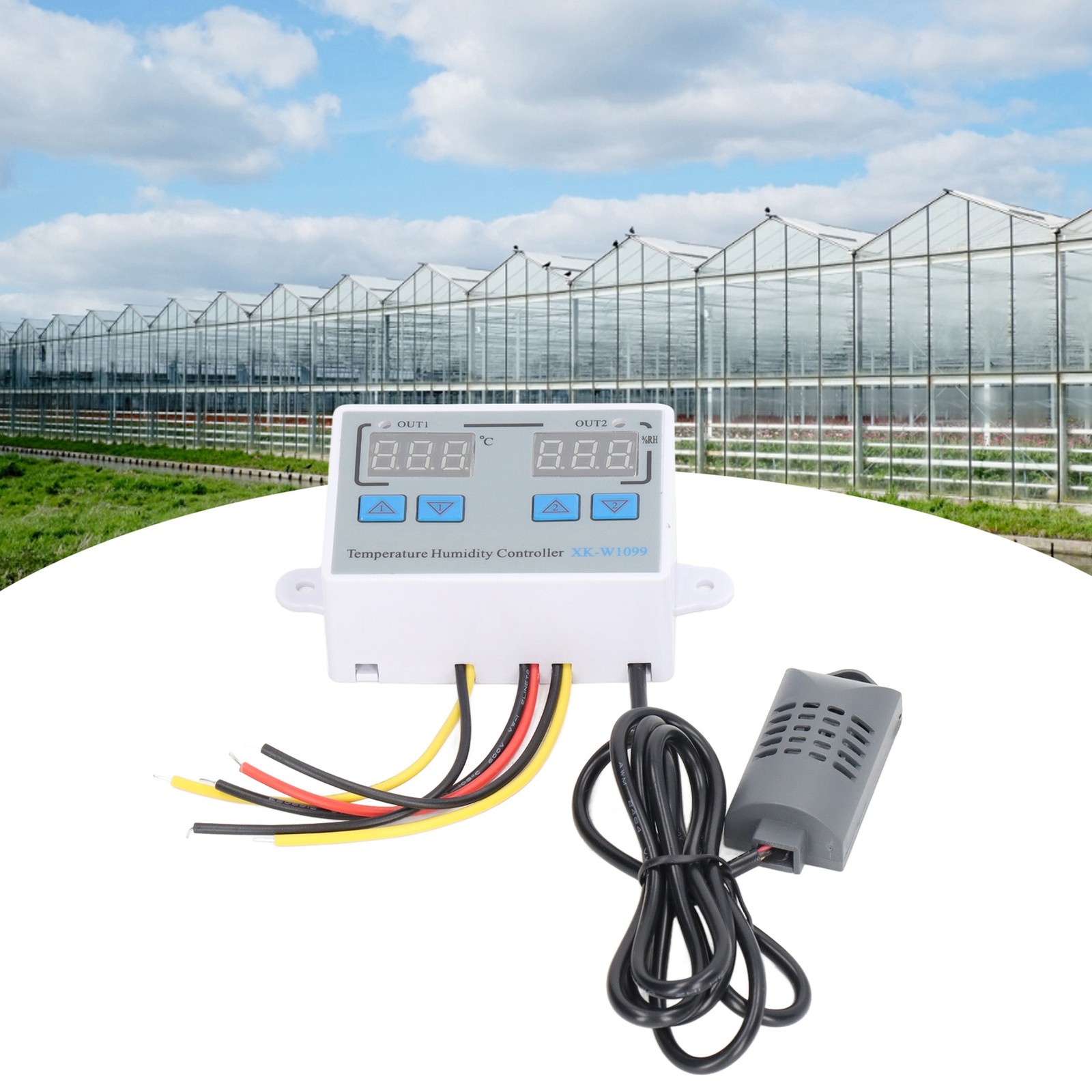 NEW Digital Temperature Humidity Controller Intelligent Electronic Thermostat.